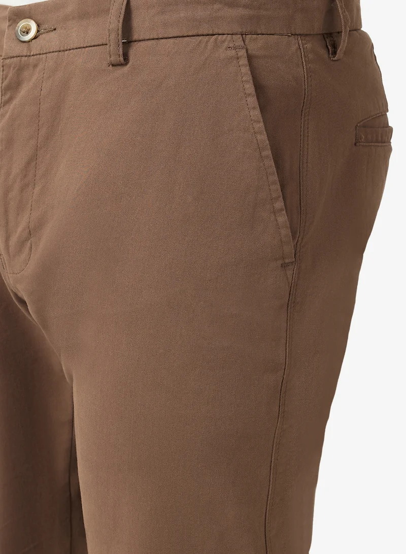 Robert Wood  Tapered Fit Smart Chinos for Men | Best Price UAE